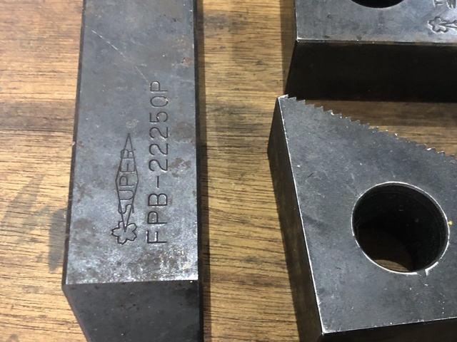 スーパーツール FW6S/FW9S/FPB-18200P/FPB-22250 クランプ1山