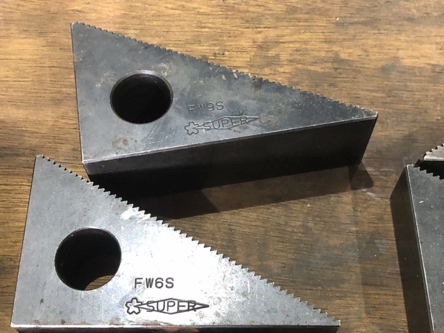スーパーツール FW6S/FW9S/FPB-18200P/FPB-22250 クランプ1山