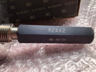 黒田精工 KKS M24x2 管用テーパーねじゲージ