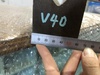 不明 V40/L835 ベンダー金型(1Vダイ)
