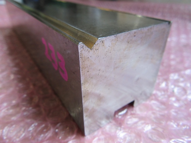 不明 長さ233mm ベンダー金型(2Vダイ)