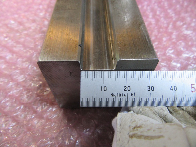 不明 長さ233mm ベンダー金型(2Vダイ)