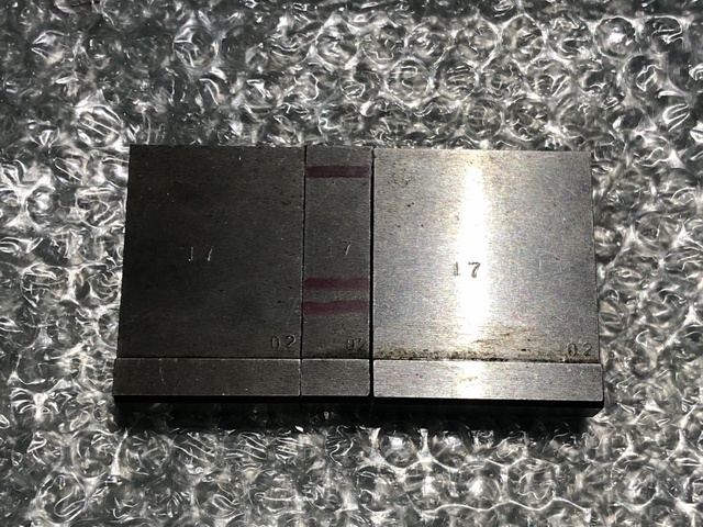 不明 V7 全長50mm/40mm/15mm ベンダー金型(1Vダイ)