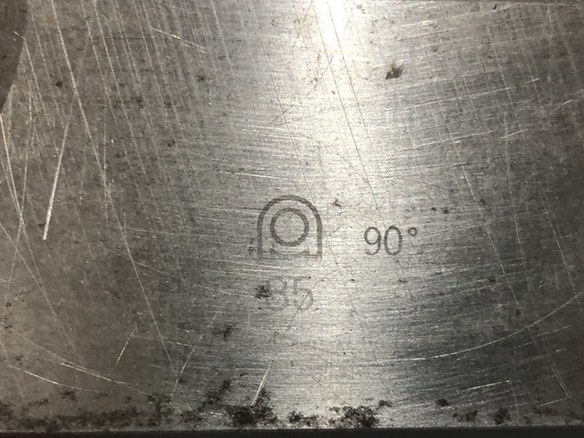 アマダ 90° ベンダー金型(パンチ)