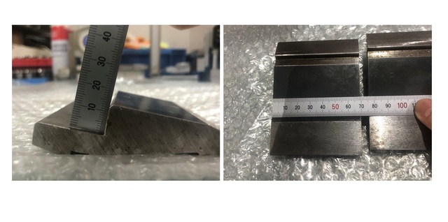 不明 L70/L55/L17 ベンダー金型(パンチ)