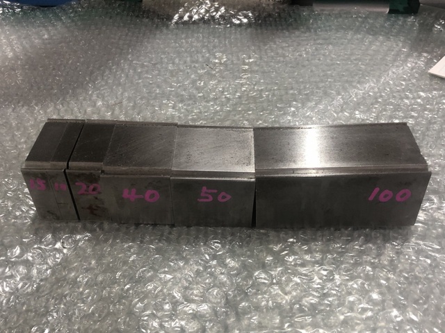 不明 L100/L50/L40/L20/L15/L10 V3V7 ベンダー金型(2Vダイ)