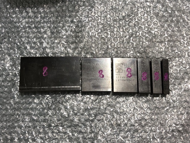 アマダ V8 ベンダー金型(1Vダイ)