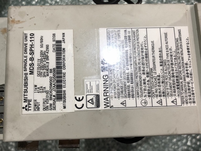 三菱電機 MDS-B-SPH-110 スピンドルドライブユニット