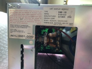 ファナック A61L-0001-0092 CRTディスプレイ