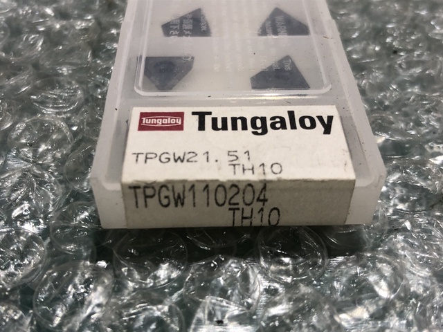 タンガロイ TPGW21.51 TH10 TPGW110204 TH10 チップ