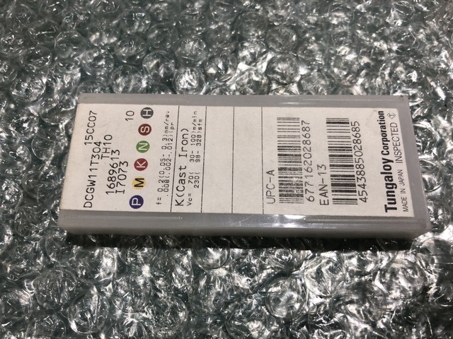 タンガロイ DCGW32.51 TH10 DCGW11T304 TH1 チップ