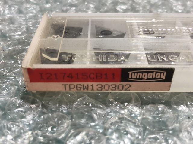 タンガロイ I217415CB11 TPGW130302 チップ