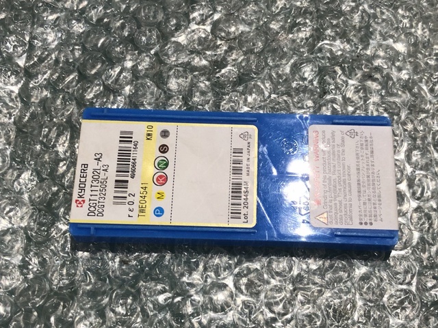 京セラ DCGT11T302L-A3 DCGT32505L-A3 チップ