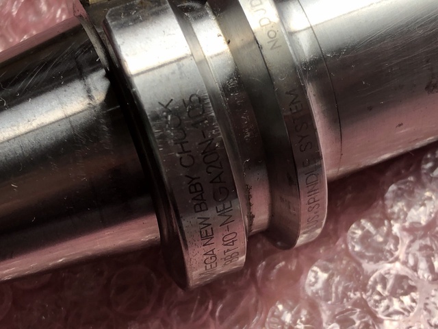 大昭和精機 BIG BBT40-MEGA20N-105 BBT40メガニューベビーチャックタイプ 