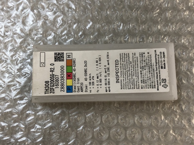 日立ツール TH308 ZCFG200SG-R2.0 チップ