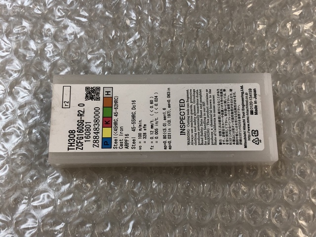 日立ツール TH308 ZCFG160SG-R2.0 チップ