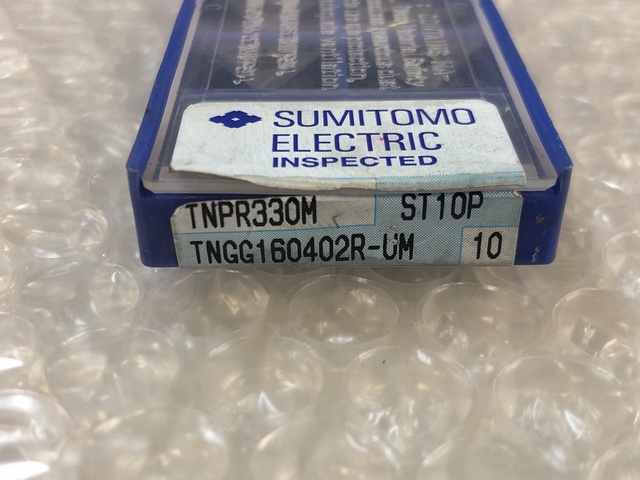 住友電工ハードメタル TNPR330M TNGG160402R-UM チップ