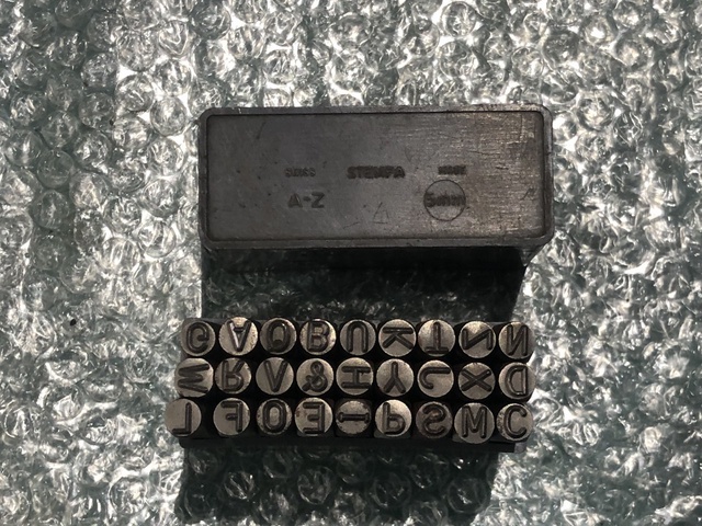 STEMPA 英字A-Z(5mm) 刻印