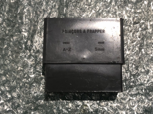 STEMPA 英字A-Z(5mm) 刻印