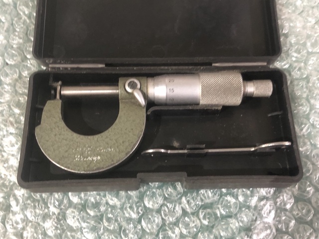 ミツトヨ 0-25mm 棒球面マイクロメーター