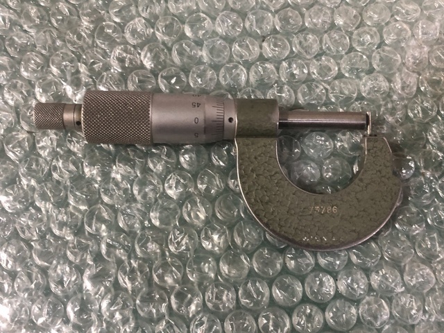 ミツトヨ 0-25mm 棒球面マイクロメーター