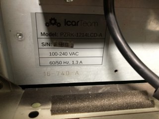 安川電機 PZRK-1214LCD-A CNCモニター