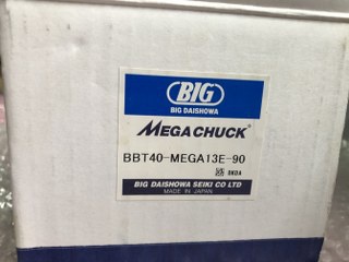大昭和精機 BIG BBT40-MEGA13E-90 BBT40メガEチャック
