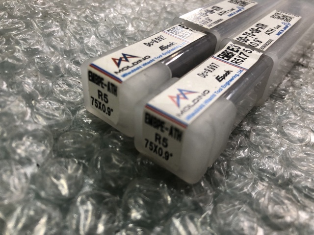 MOLDINO R5x75x0.9°(2本) エンドミル