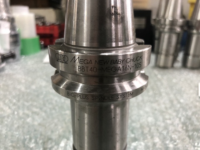 大昭和精機 BIG BBT40-MEGA16N-105 BBT40メガニューベビーチャック