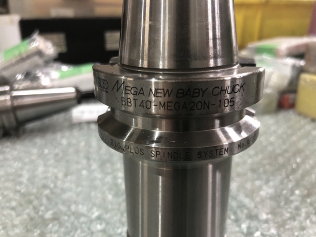 大昭和精機 BIG BBT40-MEGA20N-105 BBT40メガニューベビーチャック