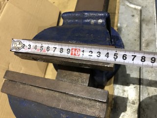 不明 150mm 万力バイス