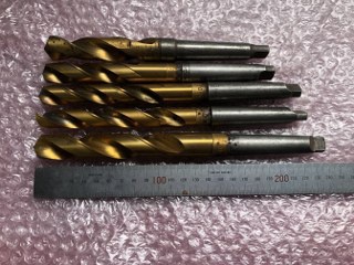 不明 φ16, φ17, φ18, φ21 テーパーシャンクドリル