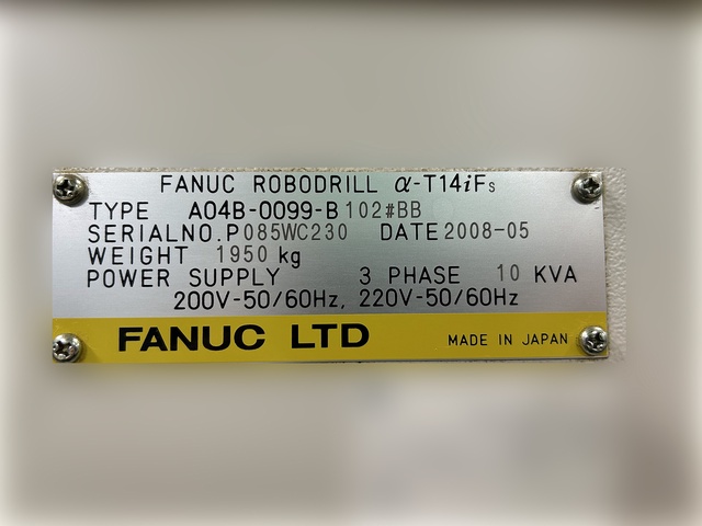ファナック α-T14iFS ロボドリル