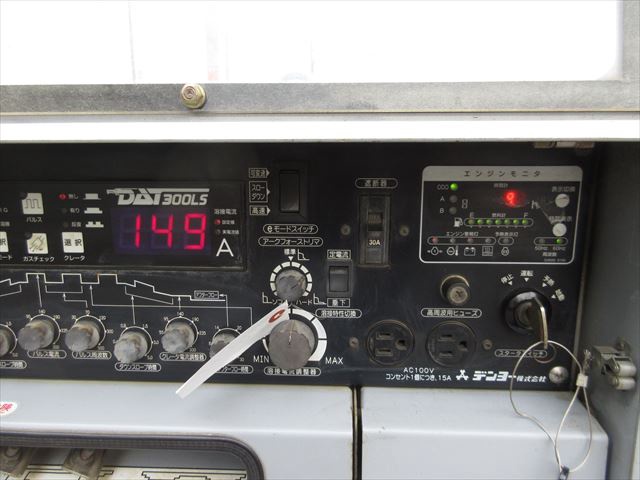デンヨー DAT-300LS エンジンTIG溶接機