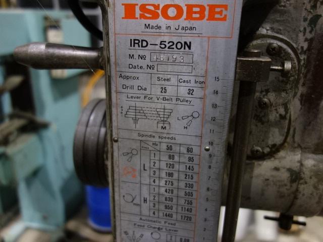 磯部鐵工所 IRD-520N フリーボール盤