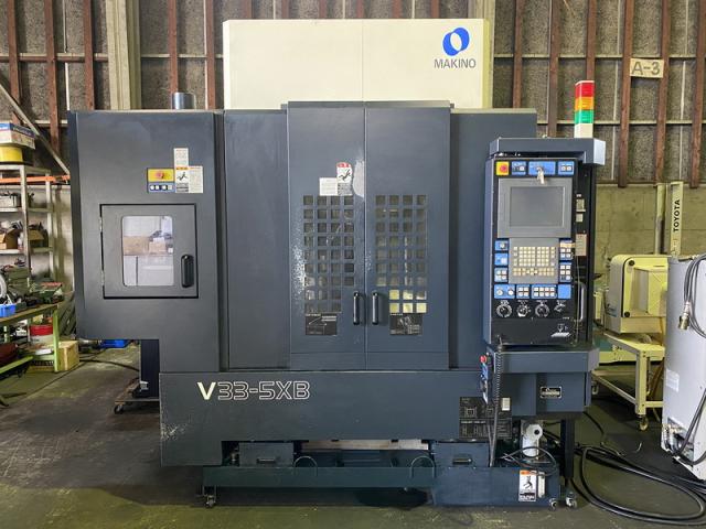 牧野フライス製作所 V33-5XB 5軸立マシニング(HSK-A63)