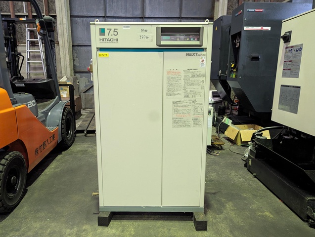 日立産機システム POD-7.5MNP5 7.5kwコンプレッサー