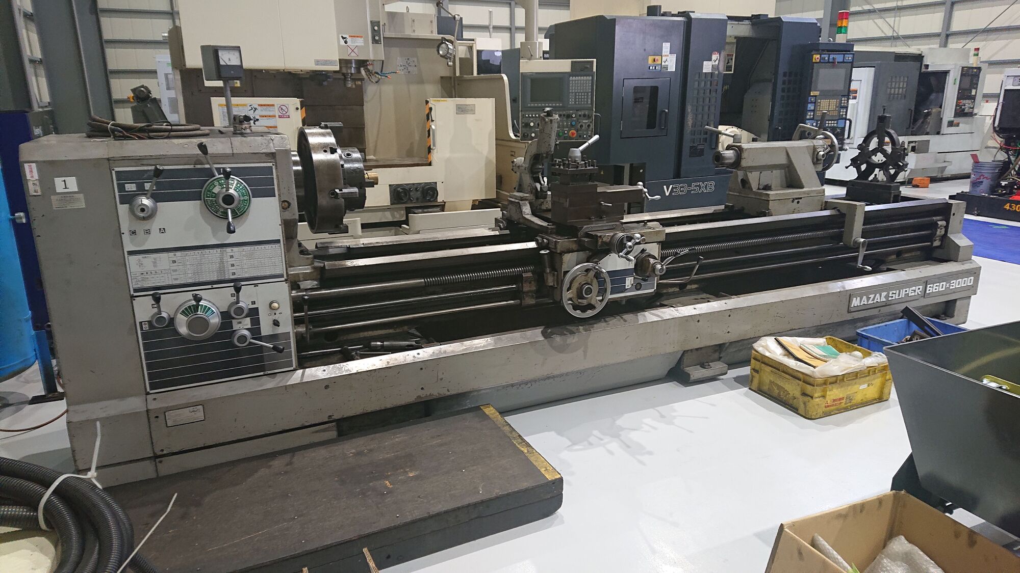 3.0m旋盤 山崎鉄工所 MAZAK-SUPER 660×3000 中古販売詳細【#406334