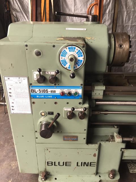 ブルーライン工業 BL-510S-850 6尺旋盤