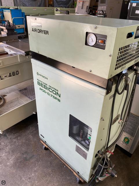 日立 HITACHI POD-0.75PB 0.75kwコンプレッサー