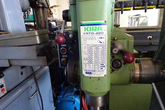 キラコーポレーション KRTG-420 タッピングボール盤