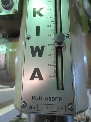 紀和マシナリー KUD-550FP 550mm直立ボール盤