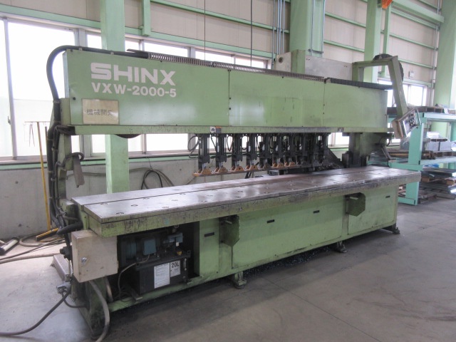 シンクス VXW-2000-5 平板開先加工機