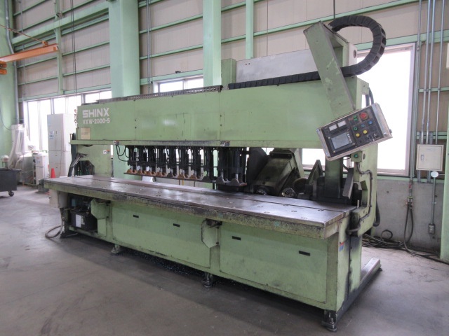 シンクス VXW-2000-5 平板開先加工機
