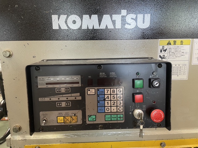 コマツ産機 SHS6*410 4.1m油圧シャーリング