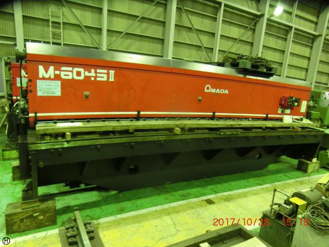 アマダ M-6045Ⅱ 6.0mメカシャーリング