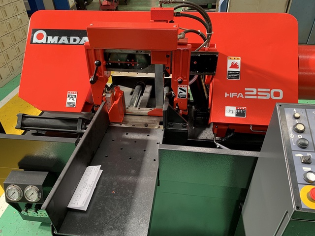 アマダ HFA250(整備済) 250mmバンドソー