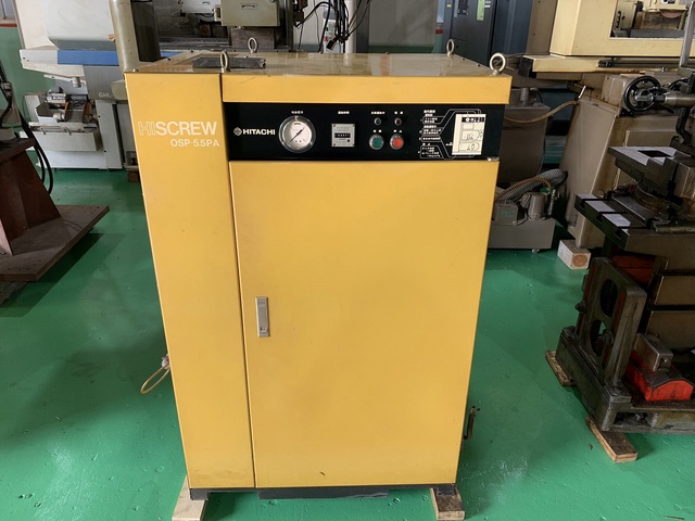 日立 HITACHI OSP-5.5PA 5.5kwパッケージ型コンプレッサー