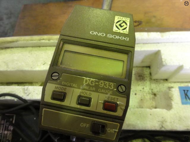 小野測器 DG-933 デジタルインジケーター