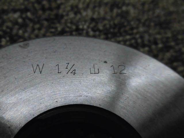 郷原精機 GSK W1 1/4 山12 ウィットねじリングゲージ